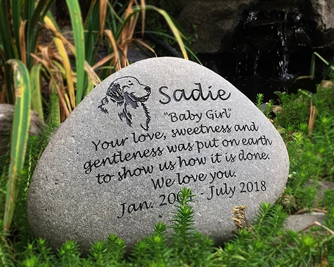 Pet Memorial Stones